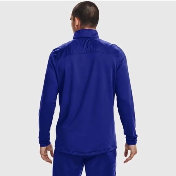 Under Armour Men's UA Command ¼ Zip‎ Top Royal Blue 2XL Nwt - Picture 3 of 6